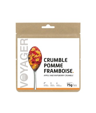 Crumble pomme-framboise lyophilisé