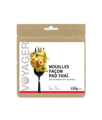 Nouilles aux légumes façon Pad Thaï lyophilisées