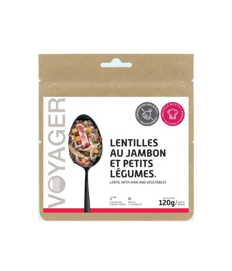 Lentilles au jambon et...