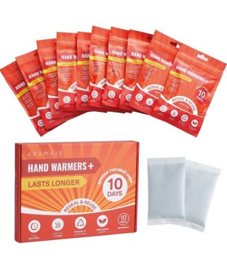 20 reusable hand warmers