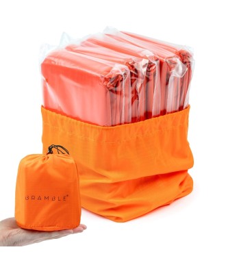 Lot 5 emergency thermal bivouac bags